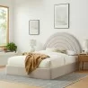 Modway Solana Arched Performance Velvet Full Platform Bed - Modway Solana Arched Performance Velvet Full Platform Bed