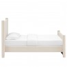 Modway Rael Performance Velvet Twin Platform Bed Ivory