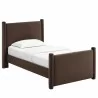 Modway Rael Performance Velvet Twin Platform Bed Brown  - Modway Rael Performance Velvet Twin Platform Bed Brown 