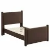 Modway Rael Performance Velvet Twin Platform Bed Brown - Modway Rael Performance Velvet Twin Platform Bed Brown