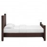 Modway Rael Performance Velvet Twin Platform Bed Brown Side