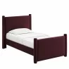 Modway Rael Performance Velvet Twin Platform Bed Purple - Modway Rael Performance Velvet Twin Platform Bed Purple