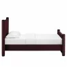 Modway Rael Performance Velvet Twin Platform Bed Purple Side - Modway Rael Performance Velvet Twin Platform Bed Purple Side