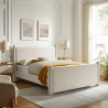 Modway Rael Performance Velvet Full Platform Bed Ivory