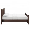 Modway Rael Performance Velvet Full Platform Bed Brown Side