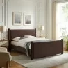 Modway Rael Performance Velvet Full Platform Bed Brown - Modway Rael Performance Velvet Full Platform Bed Brown