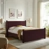 Modway Rael Performance Velvet Full Platform Bed Purpul - Modway Rael Performance Velvet Full Platform Bed Purpul