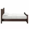 Modway Rael Performance Velvet Queen Platform Bed Brown Side - Modway Rael Performance Velvet Queen Platform Bed Brown Side