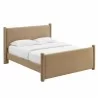 Modway Rael Performance Velvet Queen Platform Bed Taupe - Modway Rael Performance Velvet Queen Platform Bed Taupe