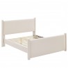 Modway Rael Performance Velvet King Platform Bed Ivory