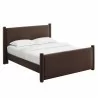 Modway Rael Performance Velvet King Platform Bed Brown - Modway Rael Performance Velvet King Platform Bed Brown