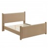 Modway Rael Performance Velvet King Platform Bed Taupe