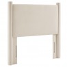 Modway Rael Performance Velvet Twin Headboard Ivory