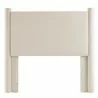 Modway Rael Performance Velvet Twin Headboard Ivory Front - Modway Rael Performance Velvet Twin Headboard Ivory Front