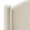 Modway Rael Performance Velvet Twin Headboard Ivory Close View - Modway Rael Performance Velvet Twin Headboard Ivory Close View