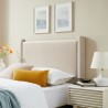 Modway Rael Performance Velvet Twin Headboard Ivory1