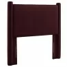 Modway Rael Performance Velvet Twin Headboard Purple Side - Modway Rael Performance Velvet Twin Headboard Purple Side