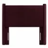 Modway Rael Performance Velvet Twin Headboard Purple Front - Modway Rael Performance Velvet Twin Headboard Purple Front