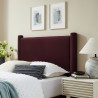 Modway Rael Performance Velvet Twin Headboard Purple