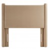 Modway Rael Performance Velvet Twin Headboard Taupe Front