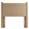 Modway Rael Performance Velvet Twin Headboard Taupe Front - Modway Rael Performance Velvet Twin Headboard Taupe Front