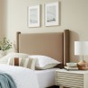 Modway Rael Performance Velvet Twin Headboard Taupe 1