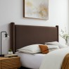 Modway Rael Performance Velvet Full Headboard Brown