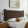 Modway Rael Performance Velvet Full Headboard Brown - Modway Rael Performance Velvet Full Headboard Brown