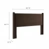 Modway Rael Performance Velvet Full Headboard Brown - Modway Rael Performance Velvet Full Headboard Brown