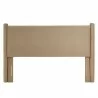 Modway Rael Performance Velvet Full Headboard Taupe Front - Modway Rael Performance Velvet Full Headboard Taupe Front