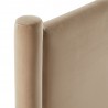 Modway Rael Performance Velvet Full Headboard Taupe 1