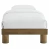 Modway Runa Wood Twin Platform Bed Front - Modway Runa Wood Twin Platform Bed Front