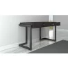Furnitech FT56CGD 56" Writing Desk - Perspective - Furnitech FT56CGD 56" Writing Desk - Perspective