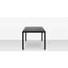 Source Furniture Modera Rectangular Dining Table Black Side
