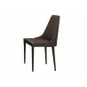 J&M Furniture Moderna Dining Chair In Taupe With Grey Legs 001 - J&M Furniture Moderna Dining Chair In Taupe With Grey Legs 001