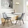 Zuo Modern Molly Dining Table in White - Lifestyle - Zuo Modern Molly Dining Table in White - Lifestyle
