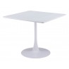 Zuo Modern Molly Dining Table in White - Angled View