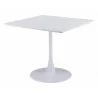 Zuo Modern Molly Dining Table in White - Angled View - Zuo Modern Molly Dining Table in White - Angled View
