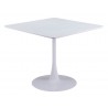 Zuo Modern Molly Dining Table in White - Angled View 1