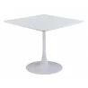 Zuo Modern Molly Dining Table in White - Angled View 1 - Zuo Modern Molly Dining Table in White - Angled View 1