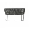 Cane-Line Moments Dining Bench, Cane-Line Soft Rope Image 007 - Cane-Line Moments Dining Bench, Cane-Line Soft Rope Image 007