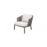 Cane-Line Moments Lounge Chair, White, Cane-line Natté