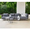 Cane-Line Moments 2-Seater Sofa, Left Module outdoor view