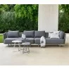 Cane-Line Moments 2-Seater Sofa, Left Module outdoor view - Cane-Line Moments 2-Seater Sofa, Left Module outdoor view