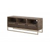 Alpine Furniture Monterey TV Console - Front Side Angle