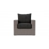 Azzurro Living Monaco Club Chair With Slate Cushion - Front