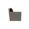 Azzurro Living Monaco Club Chair With Slate Cushion - Side View