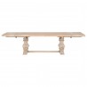 Essentials For Living Monastery Extension Dining Table - Front Extended