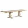 Essentials For Living Monastery Extension Dining Table - Angled and Extended - Essentials For Living Monastery Extension Dining Table - Angled and Extended