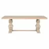Essentials For Living Monastery Extension Dining Table - Front - Essentials For Living Monastery Extension Dining Table - Front